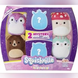New! Squishmallow Squishville "Fairy Forest Squad"